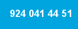924 041 44 51 924 041 44 51